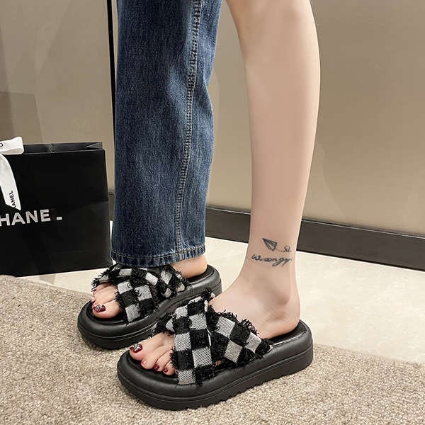 Dép Sandal Đế Dày Thời Trang Dành Cho Nữ