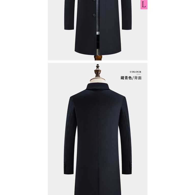 Áo Khoác Nam Chống Gió Phong Cách Doanh Nhân Thời Trang