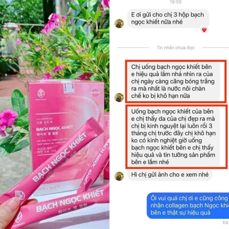 Collagen Bạch Ngọc Khiết Chính hãng