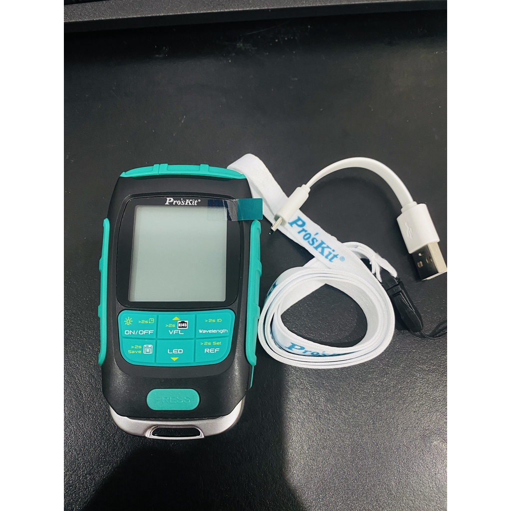 Máy đo công suất quang Pro'sKit MT-7615 4in1 đo OPM + VFL15km + LED + Test mạng
