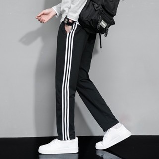 Quần jogger Sport nỉ giới tính  Quần thun dài nam 3 sọc PK1