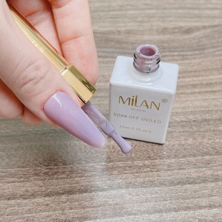 Sơn gel màu Thạch Tím Milan siêu hot chai 15ml