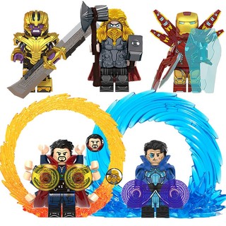 Mô Hình Đồ Chơi lego Nhân Vật Siêu Anh Hùng Người Nhện iron man 3 avengers 4 doctor strange captain america lego