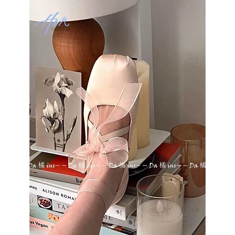 Giày Búp Bê Đế Bằng Chống Trượt Thiết Kế Mới Thời Trang Mùa Hè 2023 Dành Cho Nữ