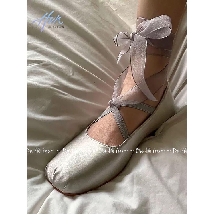 Giày Búp Bê Đế Bằng Chống Trượt Thiết Kế Mới Thời Trang Mùa Hè 2023 Dành Cho Nữ