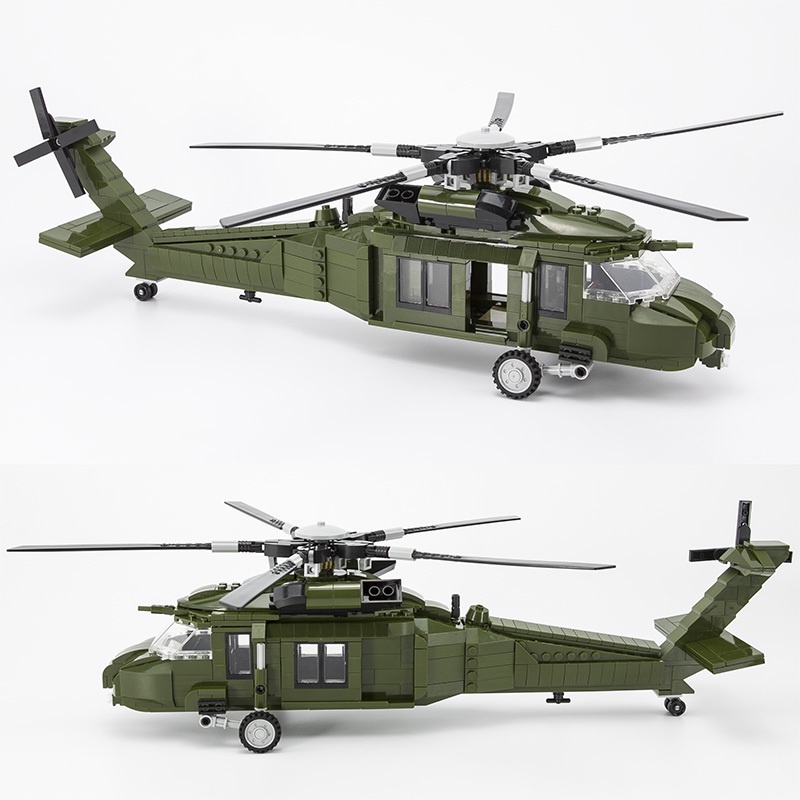 So Với lego black hawk armed helicopter v-22 Bộ Lắp Ráp Tàu Thuyền Hình Bầu Dục
