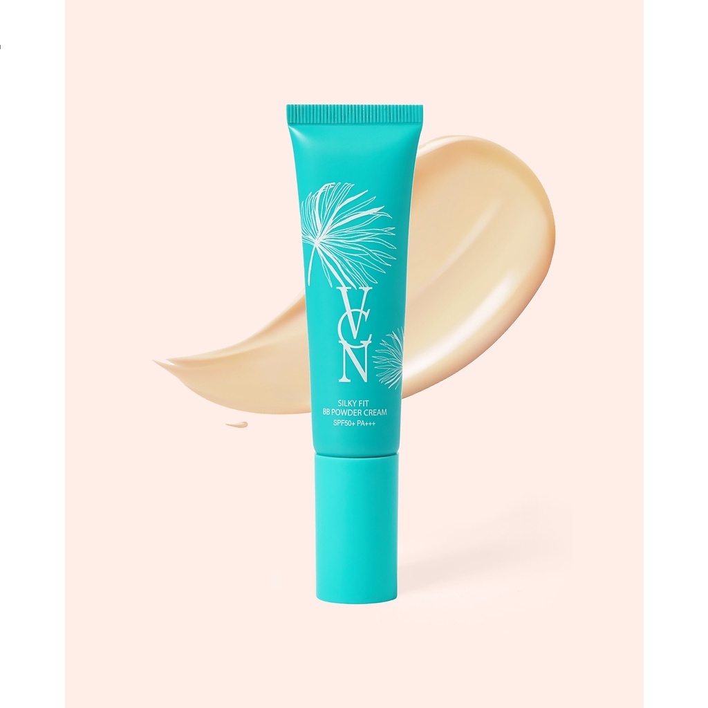 Kem Nền trang điểm VCN Silky Fit Bb Powder Cream Spf 50+ Pa+++ Che Khuyết Điểm Siêu Mịn da đẹp, sắc đẹp 20G Thailand