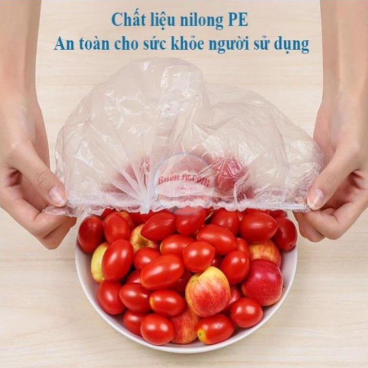 Bọc Thực Phẩm Gấu Tái Sử Dụng Bọc Thức Ăn, Chất Liệu Nilong An Toàn, Thiết Kế Thông Minh Siêu Tiện Lợi - Tongkhogiadung