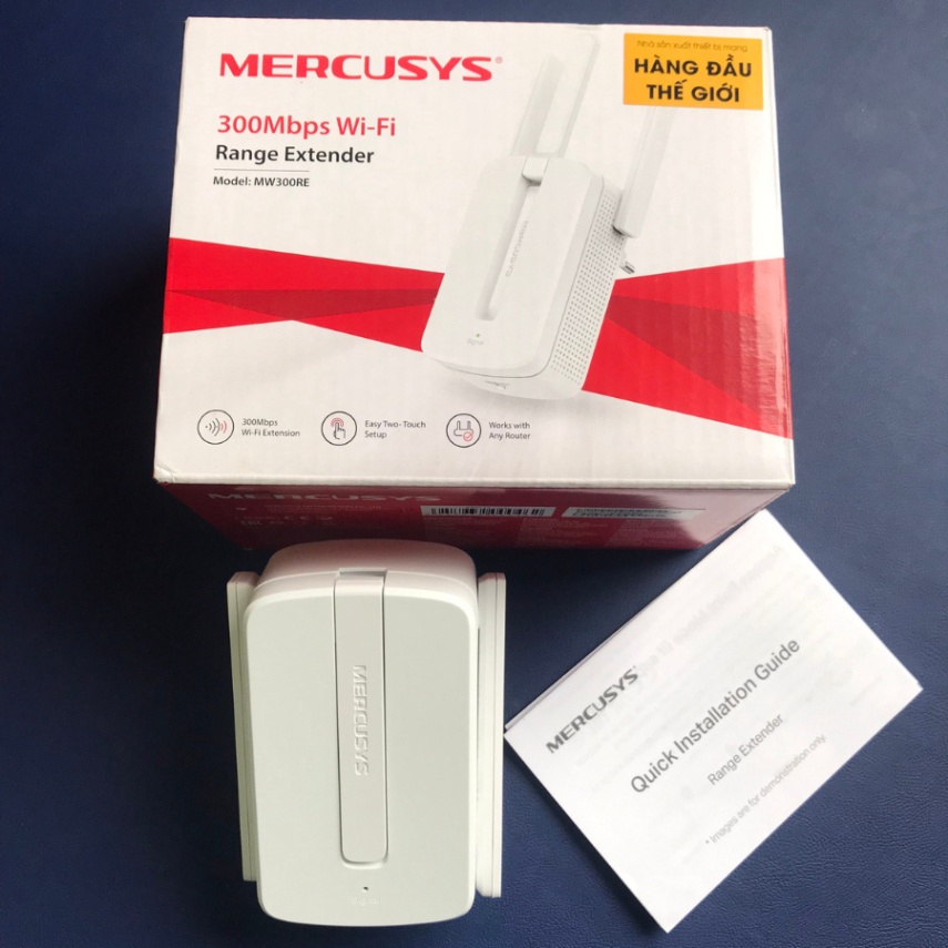 Bộ kích sóng wifi 3 râu Mercusys (wireless 300Mbps) cực mạnh, Cục thu phát hút mở rộng sóng wifi chính hãng [ Hàng Tốt ] | BigBuy360 - bigbuy360.vn