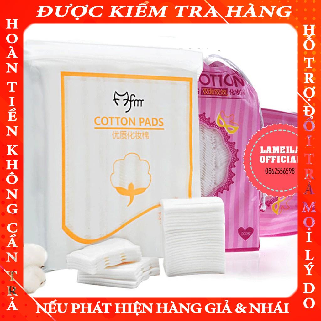 [Combo 3 gói] Bông tẩy trang 3 lớp COTTON PADS [666 miếng]  khoinguyen