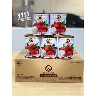 Vải lon - vải ngâm boddob thái lan - 565g