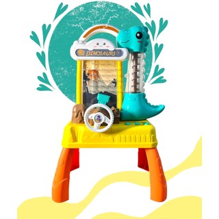 Đồ chơi hứng bóng khủng long pinball chạy pin có đèn Đồ Chơi Giáo Dục Bộ quà tặng Bộ đồ chơi bé trai bé gái