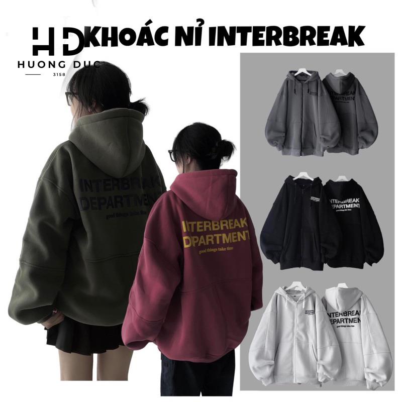 Áo Khoắc Nỉ Form Rộng Nam Nữ Chất Nỉ Bông Unisex INTERNREAK