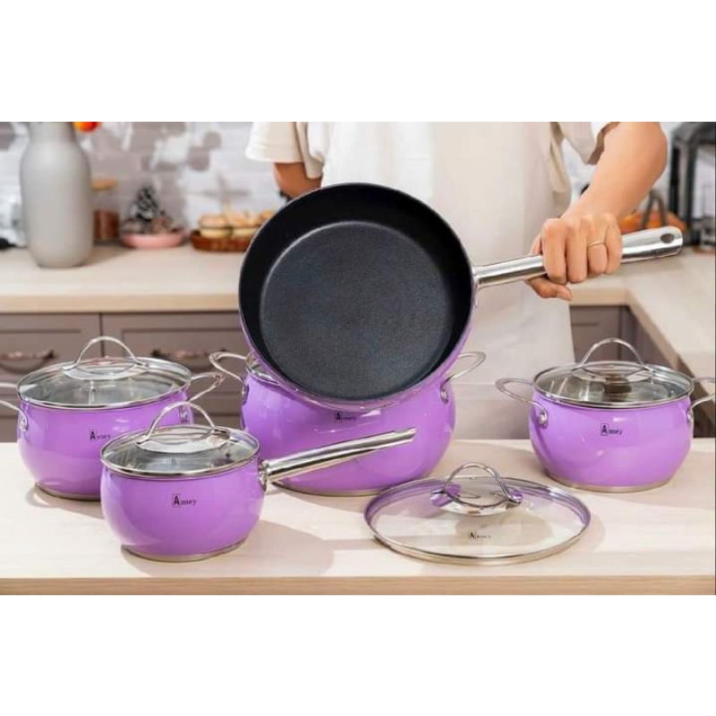 Bộ nồi inox cao cấp AMEY