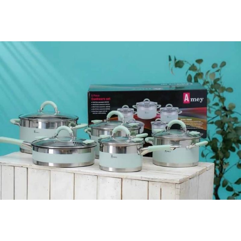 Bộ nồi inox cao cấp AMEY