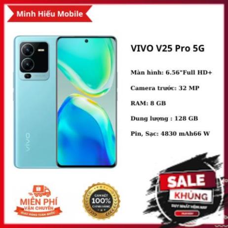 Điện Thoại Vivo V25 Pro 5G - Hàng Nhập khẩu - Máy Chiến Game Siêu Mượt - FullBox- Bảo hành 12 tháng