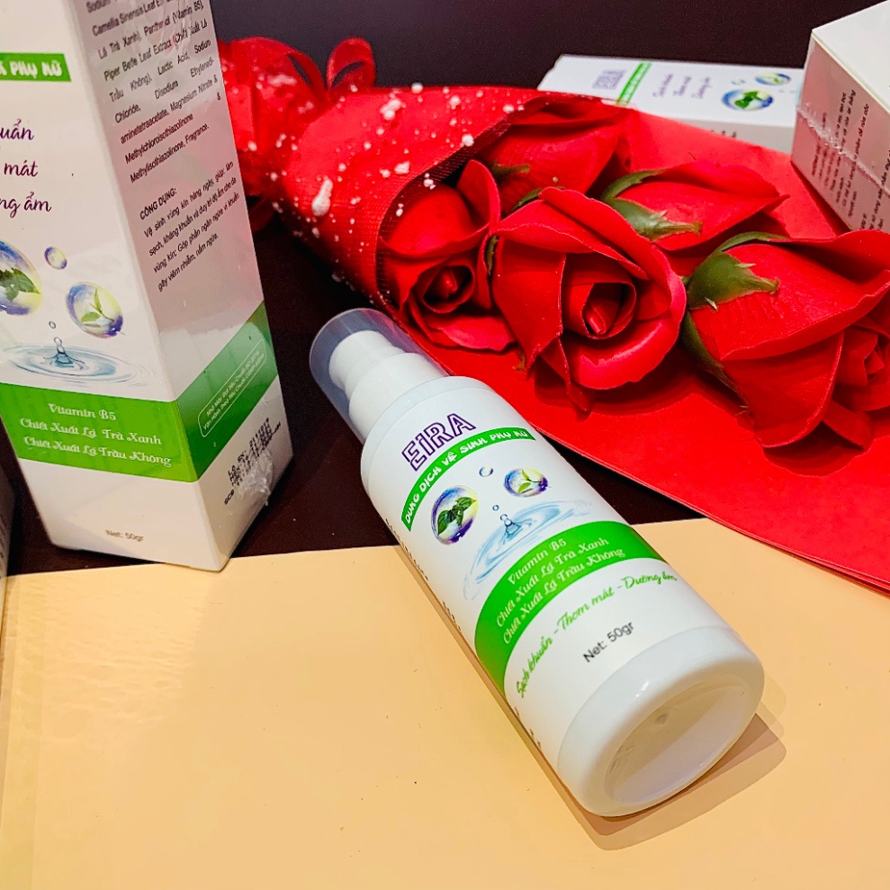 Dung dịch vệ sinh phụ nữ và cốc nguyệt san Claricare