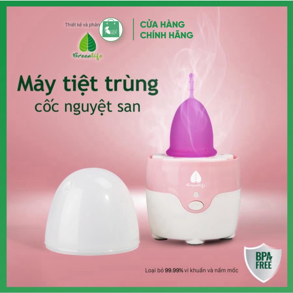 Máy tiệt trùng cốc nguyệt san Green life