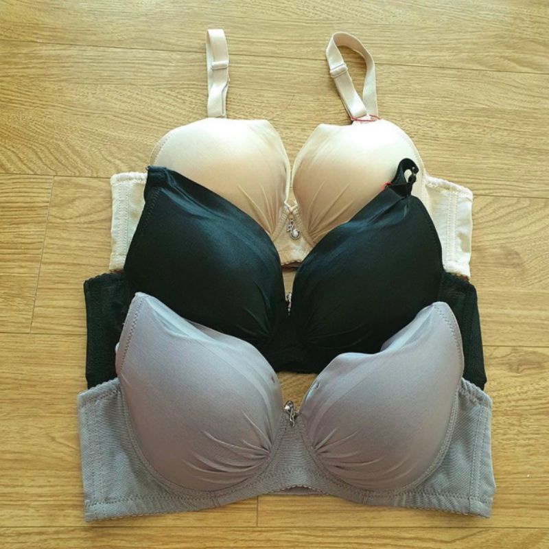 Áo Lót Lụa Satin Mút Mỏng - Có Gọng Nâng&Gom Ngực To Hoàn Hảo