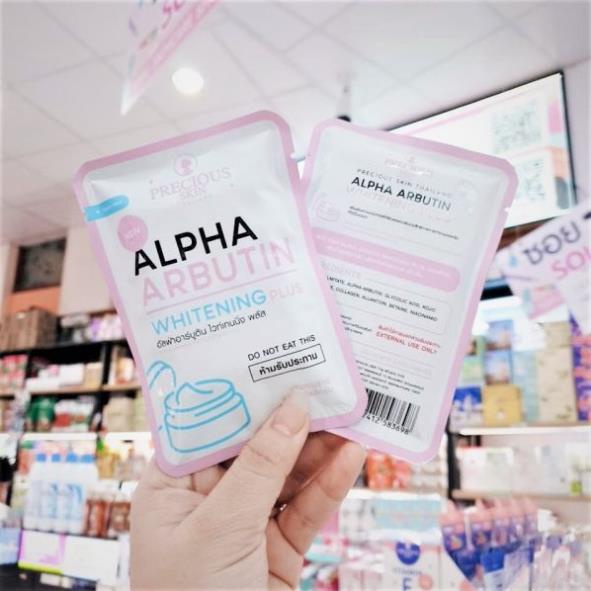 Bột Kích Trắng Alpha Arbutin Whitening Plus Giúp Dưỡng Trắng Da Precious Skin Hàng Thái Lan - DORIS SHOP