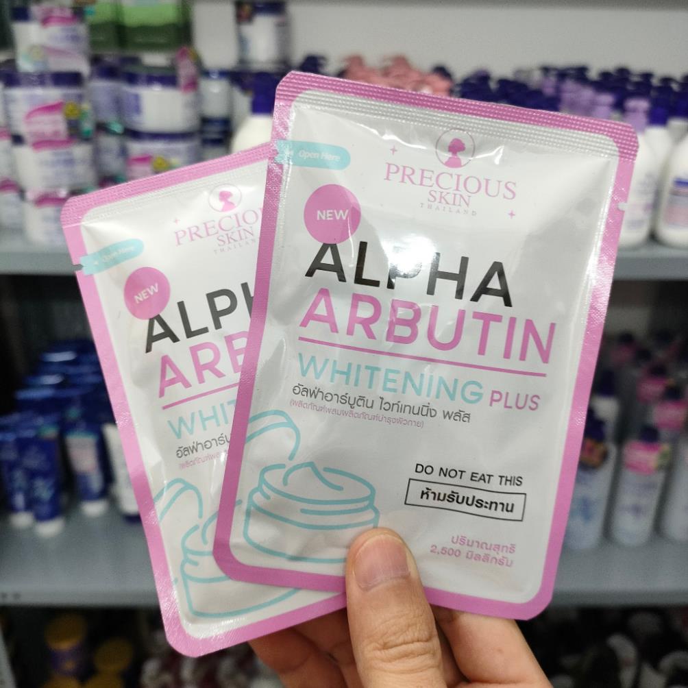 Bột Kích Trắng Alpha Arbutin Whitening Plus Giúp Dưỡng Trắng Da Precious Skin Hàng Thái Lan - DORIS SHOP