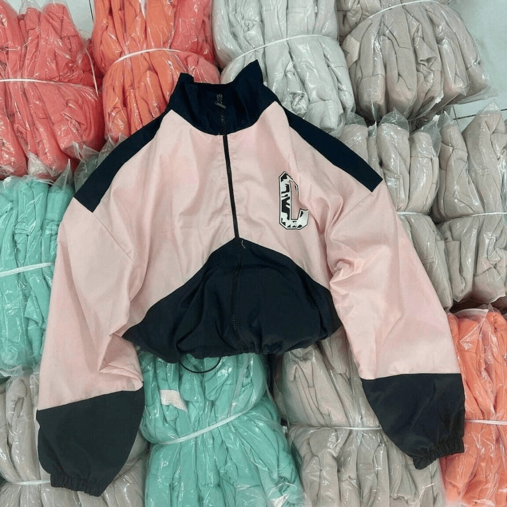 ÁO KHOÁC DÙ CROPTOP TAY DÀI THỜI TRANG NỮ HOT HIT , MẪU MỚI ĐI CHƠI ĐI HỌC CHO CÁC BẠN TRẺ JANGMY SHOP