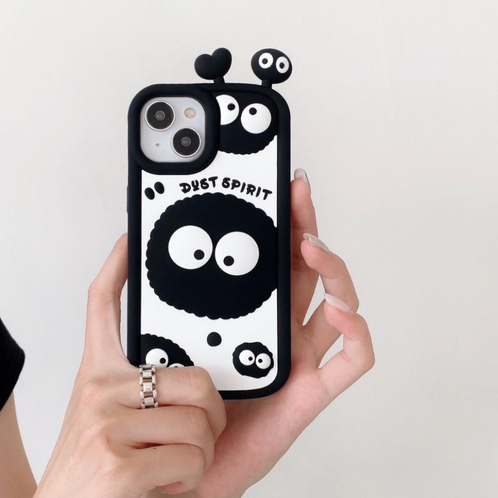 Ốp lưng iphone hoạ tiết Hòn Than Cute 6plus/6splus/7plus/8plus/x/xs/xsmax/11/12/13/14/15/pro/plus/promax