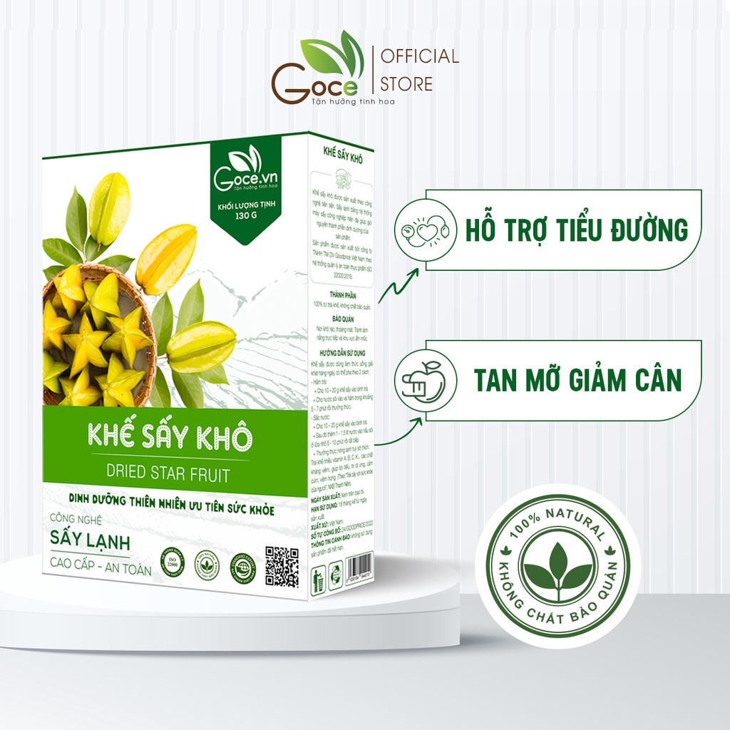 Khế sấy khô GOCE