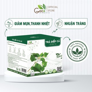 Trà diếp cá túi lọc Goce - Giảm mụn, thanh nhiệt
