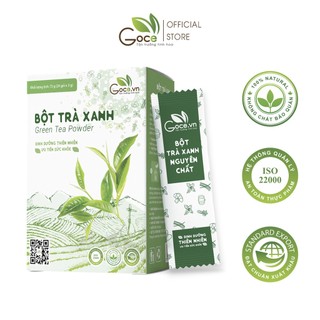 Bột trà xanh nguyên chất Goce - 72g (24 gói x 3g)