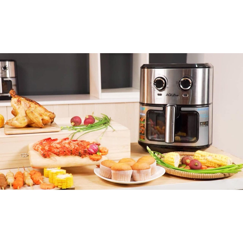 Nồi Chiên Không Dầu AQUA 12 Lít - Bảo Hành 12 Tháng