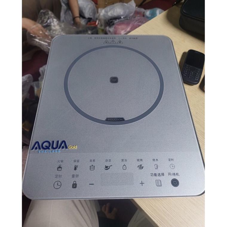 Bếp Từ Đơn AQUA GOLD Tặng Kèm Nồi Lẩu - Bảo Hành 12 Tháng