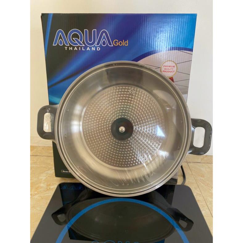 Bếp Từ Đơn AQUA GOLD Tặng Kèm Nồi Lẩu - Bảo Hành 12 Tháng