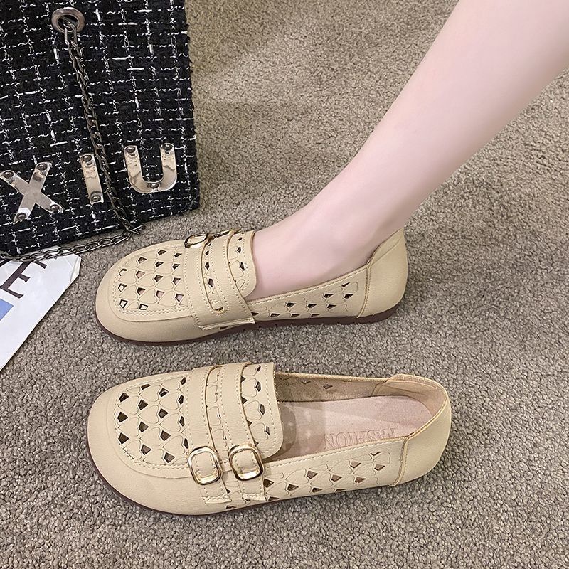 Mới Giày Lười Đế Mềm Thiết Kế Thoáng Khí Thời Trang Cho Nữ
