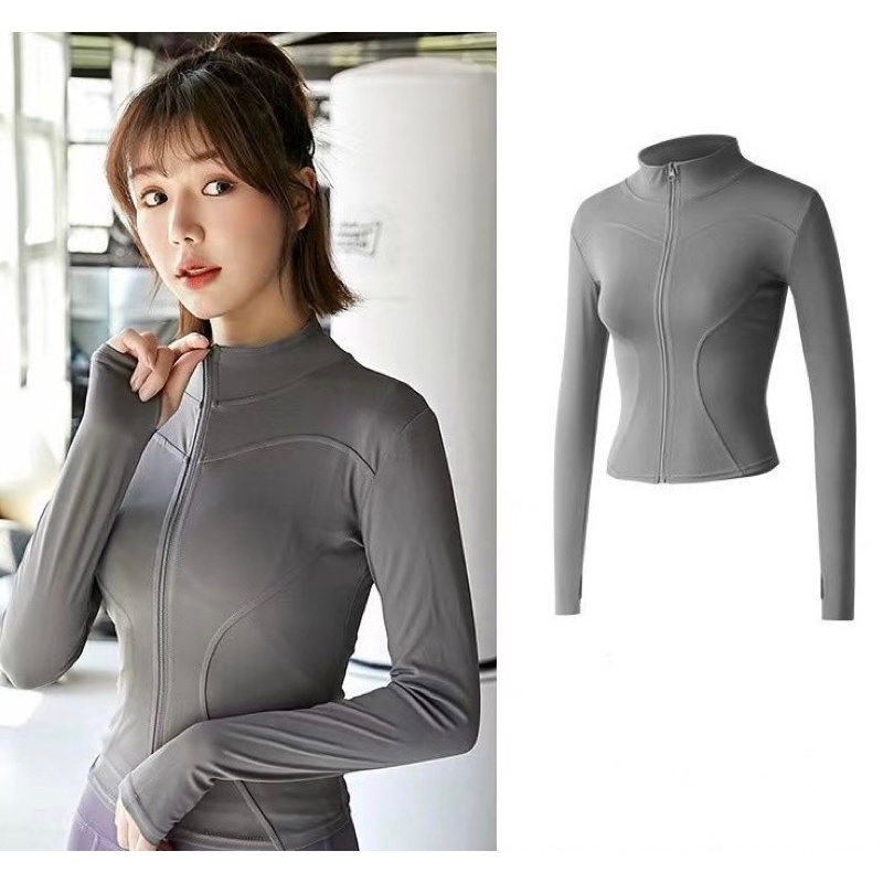 Áo khoác nữ thể thao tay dài, chất liệu co giãn 4 chiều, phù hợp tập gym, yoga, zumba Softie F88