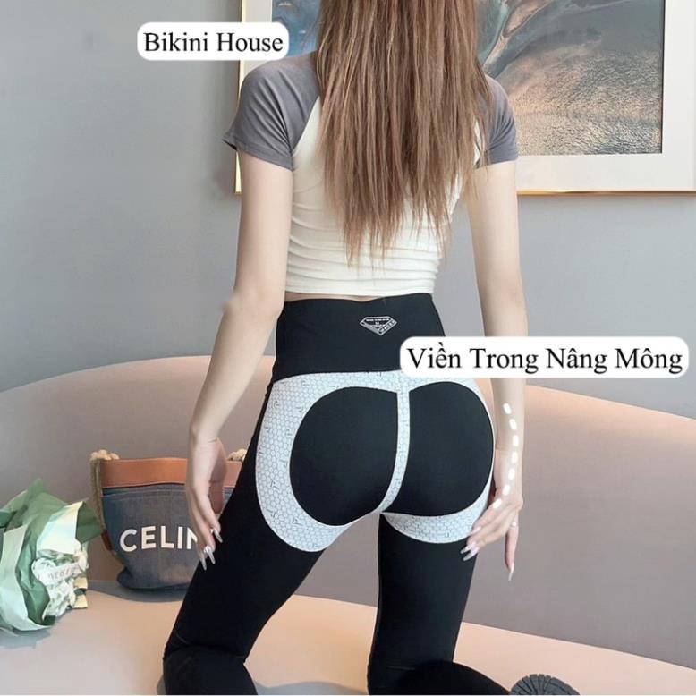 Hộp Quần Legging, Quần Tập Gym,Yoga 6D Dài Nâng Mông Cạp Cao Siêu Hot Siêu Co Giãn Softie LG2