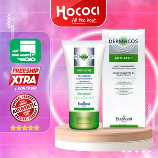 Sữa Rửa Mặt Farmona Dermacos Anti Acne Deep Cleansing Gel 150mL