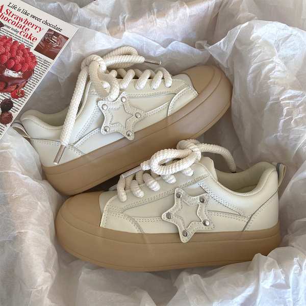 Giày Sneaker Đế Dày Tăng Chiều Cao Thời Trang Cho Nữ