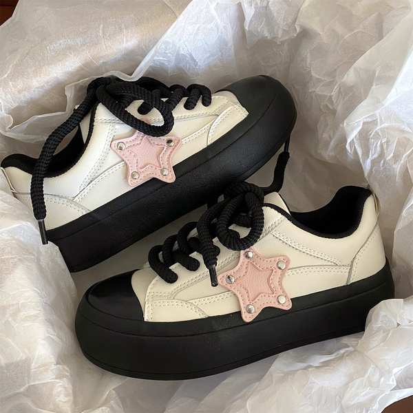 Giày Sneaker Đế Dày Tăng Chiều Cao Thời Trang Cho Nữ