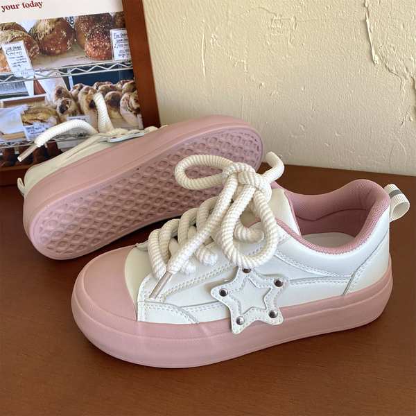 Giày Sneaker Đế Dày Tăng Chiều Cao Thời Trang Cho Nữ