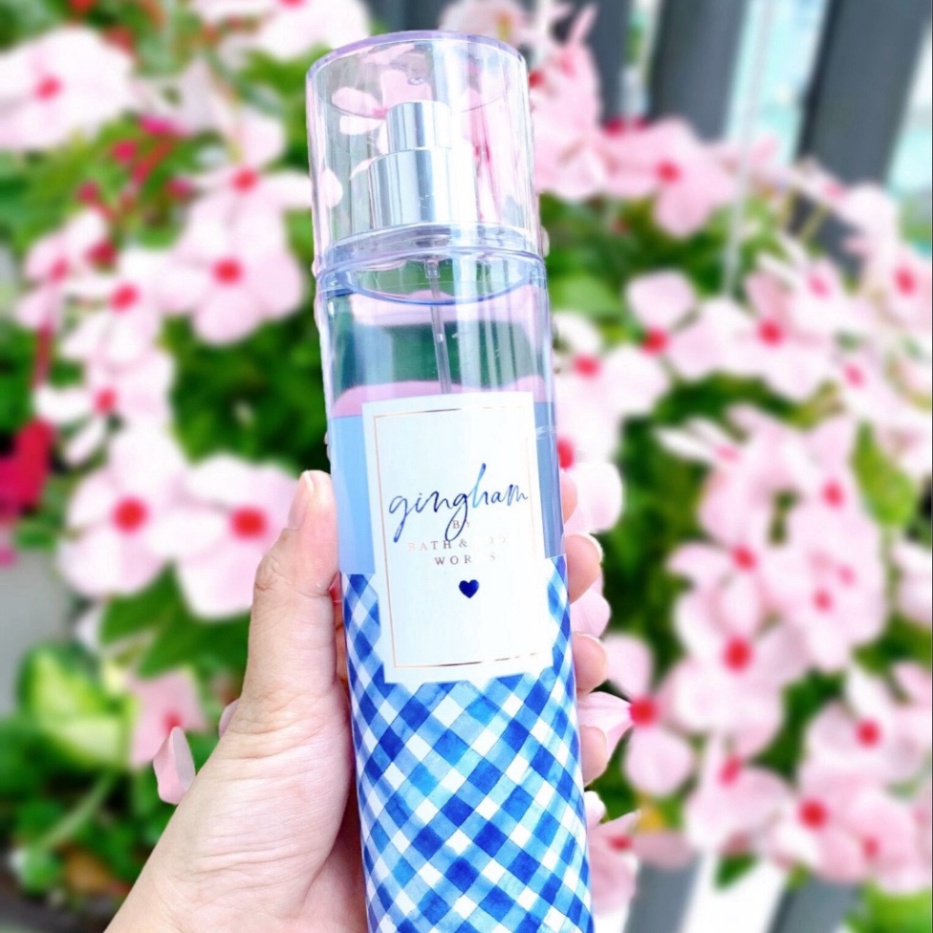 Xịt Body mist Gingham xịt thơm toàn thân - bodymist Hà Nội