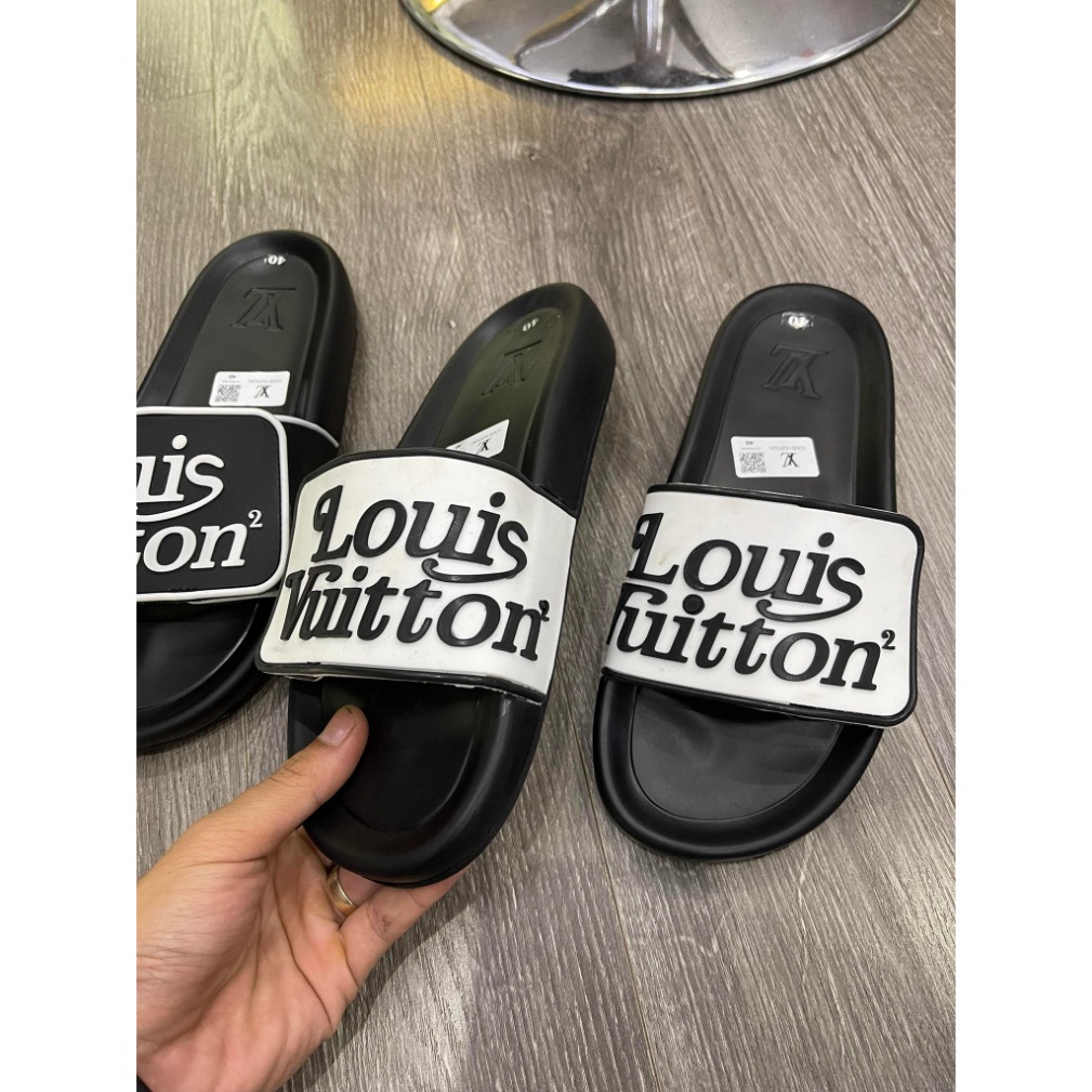 Dép Quai Ngang Nam L.V Mẫu Mới Nhất - Dép Nam L.V Cực Hót