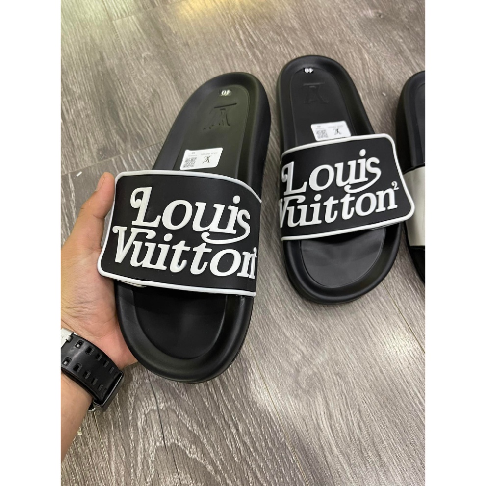 Dép Quai Ngang Nam L.V Mẫu Mới Nhất - Dép Nam L.V Cực Hót