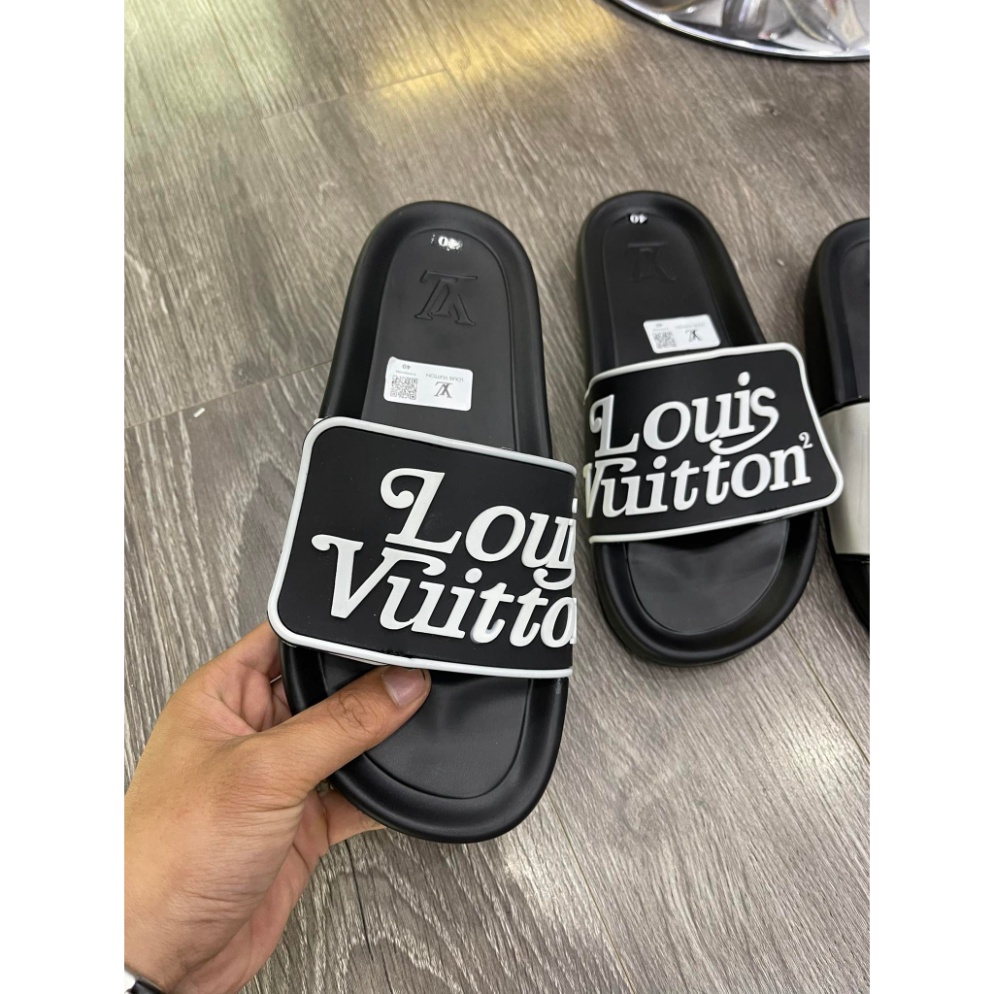 Dép Quai Ngang Nam L.V Mẫu Mới Nhất - Dép Nam L.V Cực Hót