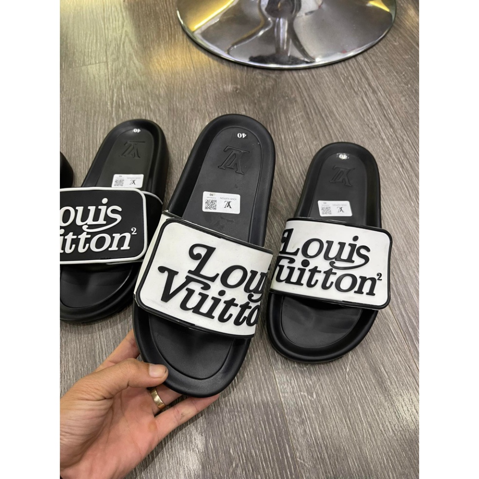 Dép Quai Ngang Nam L.V Mẫu Mới Nhất - Dép Nam L.V Cực Hót