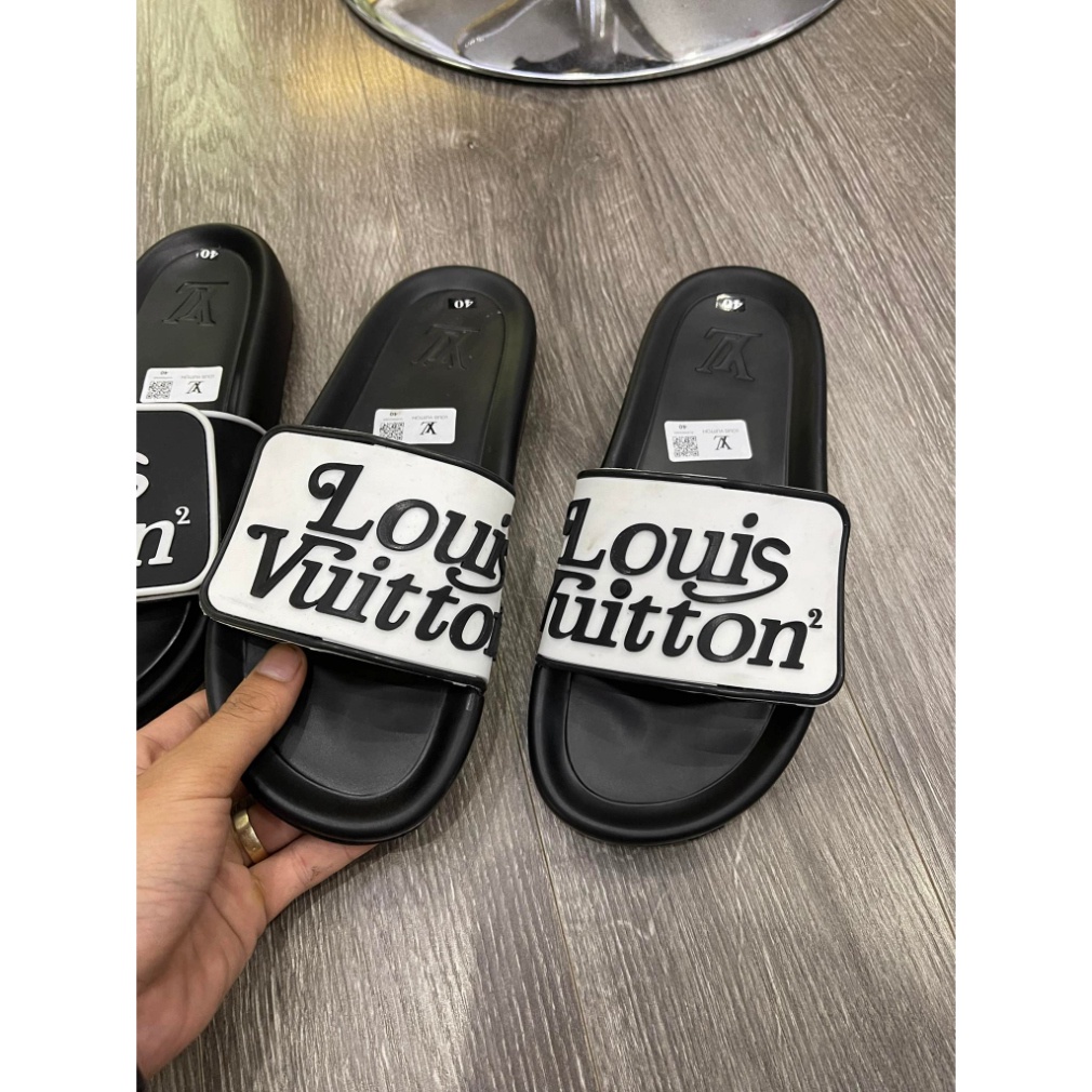 Dép Quai Ngang Nam L.V Mẫu Mới Nhất - Dép Nam L.V Cực Hót