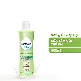 Sữa Tắm Gội Trẻ Em Lactacyd Baby Extra Milky Làm Sạch Dịu Nhẹ và Dưỡng Ẩm Vượt Trội 250ml cho 1 chai