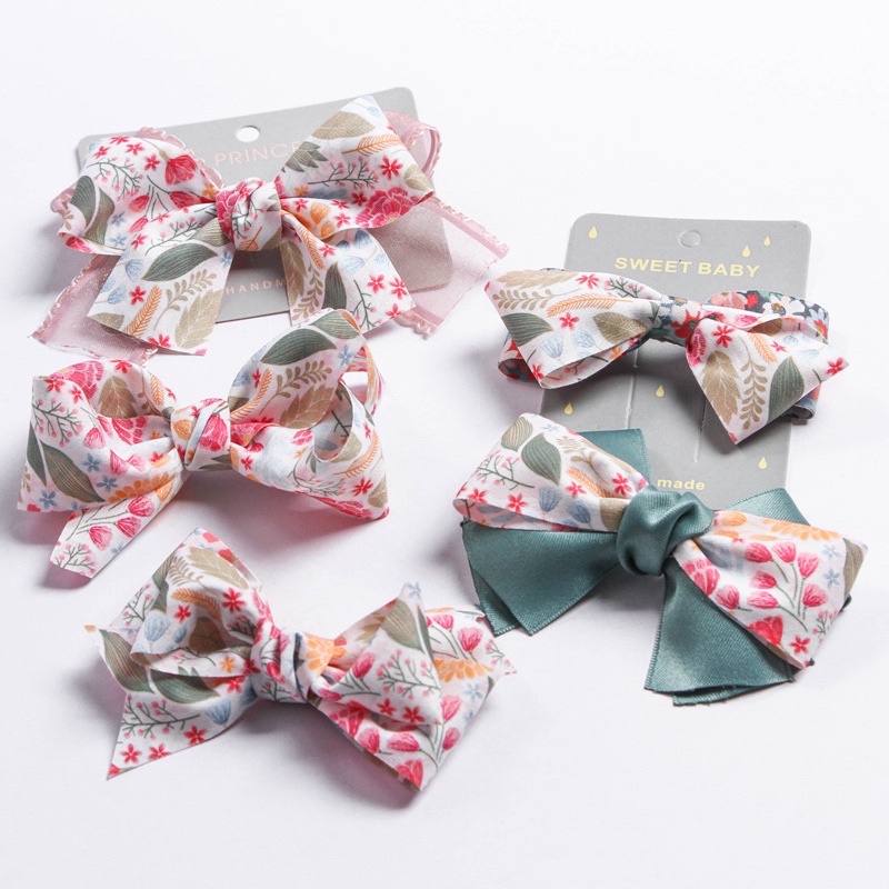 Ruy băng HQ in hoa mẫu đơn 2 mặt 4.0cm