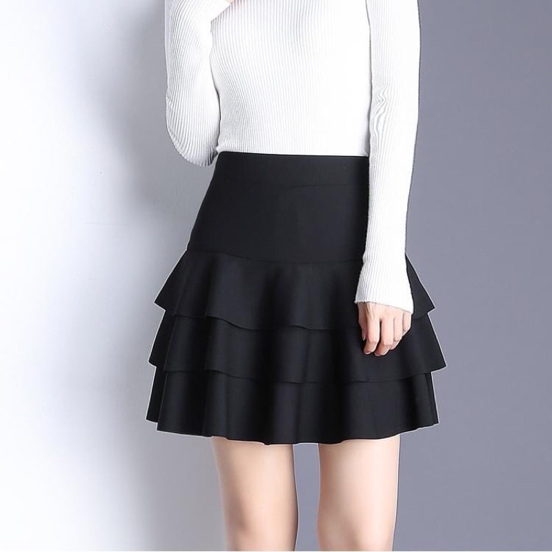 Chân váy 3 tầng hàng Quảng Châu, chất umi xịn cao cấp loại 1