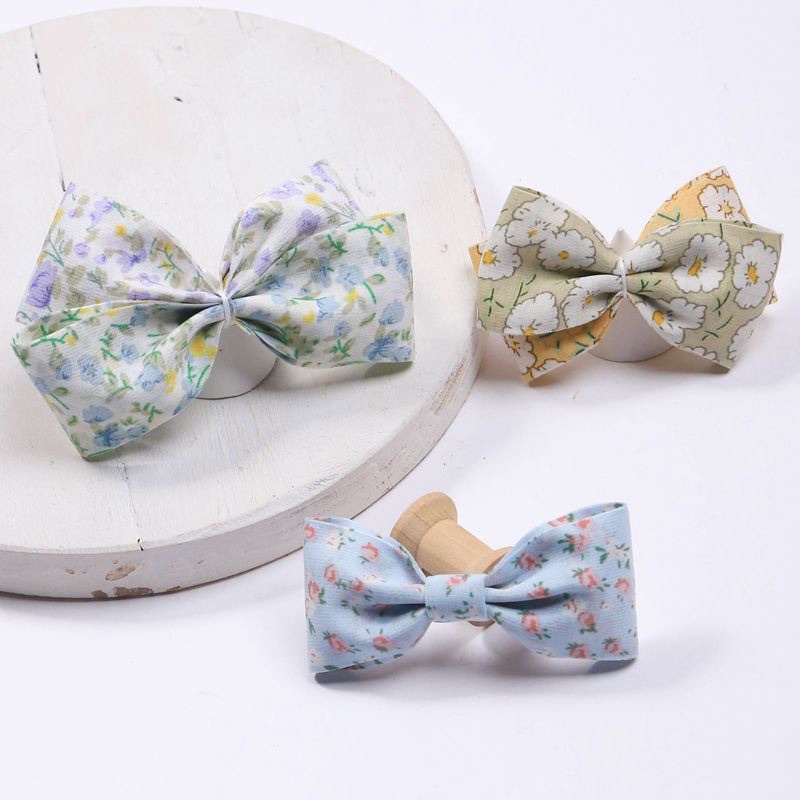 Ruy băng in hoa 2 mặt DIY 4.0cm